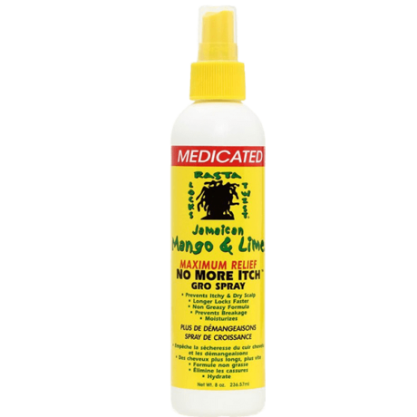 Jamaican Mango & Lime No More Itch Gro Spray Medicated