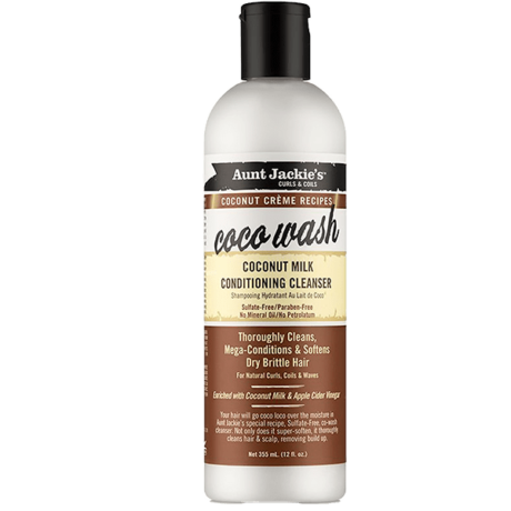 Aunt Jackie’s Coconut Creme Recipes Coco Wash Cleanser 355ml