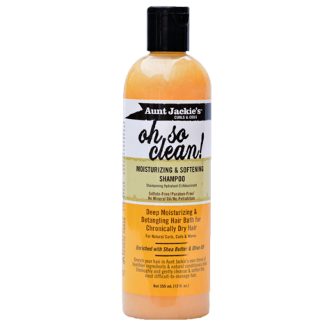 Aunt Jackie’s Curls & Coils Oh So Clean Moisturizing & Softening Shampoo 355ml