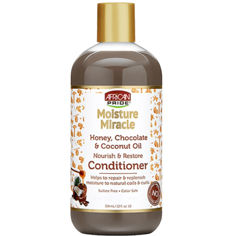 African Pride Moisture Miracle Honey, Chocolate & Coconut Oil Conditioner