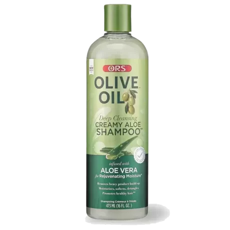 ORS Olive Oil Deep Cleansing Creamy Aloe Shampoo 370ml