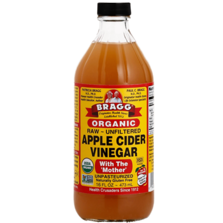 Bragg Organic Raw Apple Cider Vinegar Vinagre de Maçã