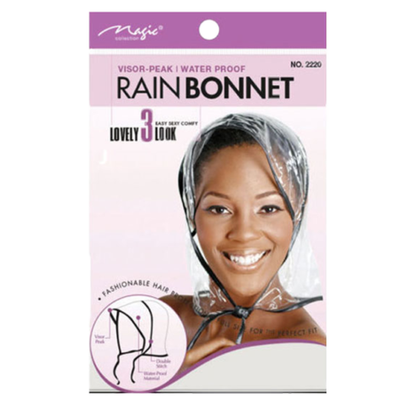 Magic Collection Rain Bonnet Capa para a Chuva