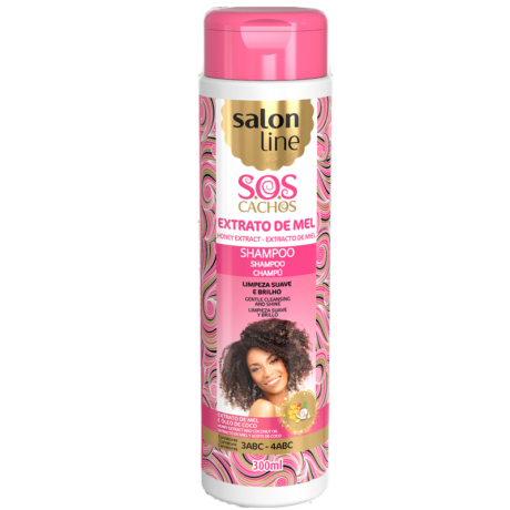 Salon Line S.O.S Cachos Mel Cachos Intensos Shampoo 300ml