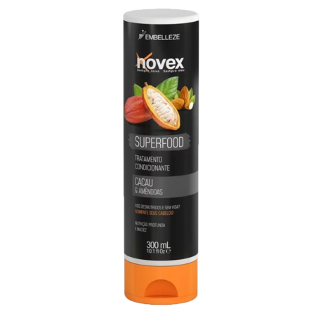 Novex Super Hair Food Cacau & Amêndoa Condicionador 300ml