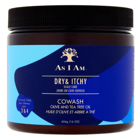 As I Am Olive & Tea Tree Oil Dry & Itchy Scalp Care CoWash