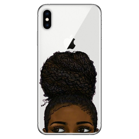 Capa Afro Puff para iPhone