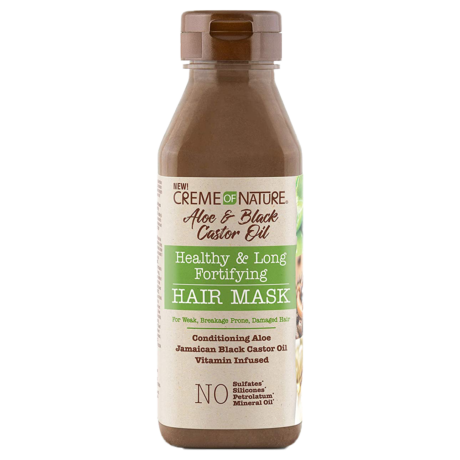 Creme of Nature Aloe & Black Castor Oil Healthy & Long Fortifying Hair Mask 355ml