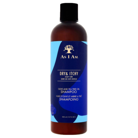 As I Am Olive & Tea Tree Oil Dry & Itchy Scalp Care Shampoo 355ml
