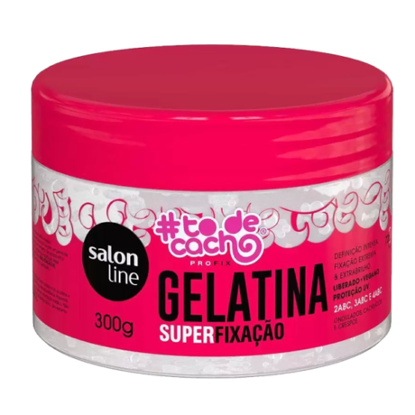 Salon Line #Todecacho Gelatina Super Fixação 300gr