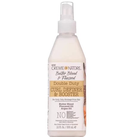 Creme of Nature Butter Blend & Flaxseed Double Duty Curl Definer & Booster 248ml