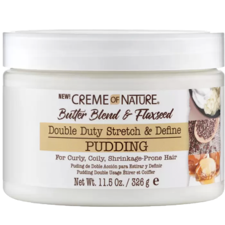 Creme of Nature Butter Blend & Flaxseed Elongate & Define Pudding 326gr