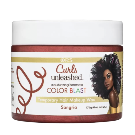 ORS Curls Unleashed Color Blast Temporary Hair Wax – Sangria