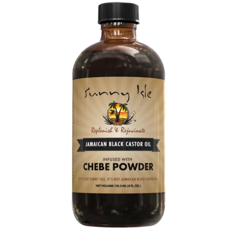 Sunny Isle Jamaican Black Castor Oil infused with Chebe Powder 118ml