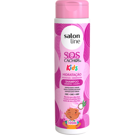 Salon Line SOS Cachos Kids Hidratação Shampoo 300ml