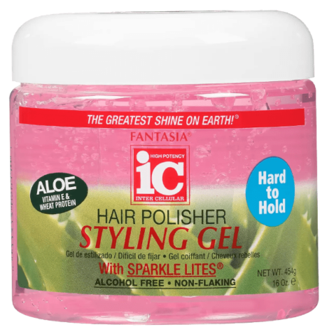 Fantasia IC Hair Polisher Aloe Styling Gel Tube – HARD TO HOLD 453gr-min