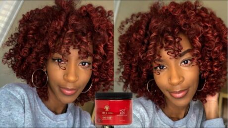 As I Am Curl Color – Hot Red Rouge 1