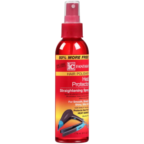 Fantasia IC Hair Polisher Heat Protector Straightening Spray 178ml