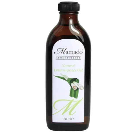 Óleo de Lemongrass (Erva-Príncipe) – Natural Lemongrass Oil Mamado 150ml